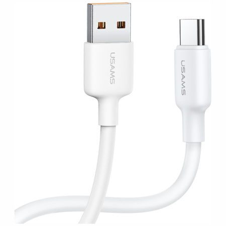 Kabel USAMS US-SJ603 U84 3A USB-C do     USB-A 3m biały