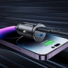 Joyroom JR-CCN06 30W 2x USB-C Mini-Autoladegerät Metall - Schwarz