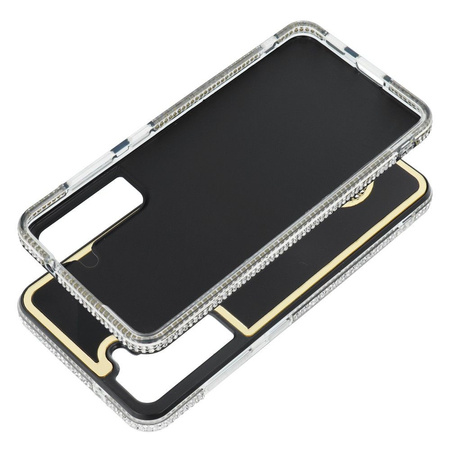 Futerał TEDDY BEAR do SAMSUNG S25 Edge złoty