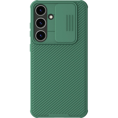 Nillkin CamShield Pro armored case with camera cover for Samsung Galaxy S24+ - green