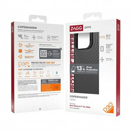 Gear4 Copenhagen iPhone 14 Pro Max 6,7"czarny/black 51543