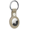 Oryginalne Etui APPLE AIRTAG Audi Synthetic Leather (AU-ATKR-Q3/D1-BG) beżowe
