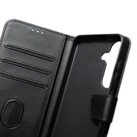 Leather Wallet Case Samsung Galaxy A16 5G Black