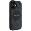 Original Case IPHONE 16 Guess 4G Circle Classic Logo MagSafe black