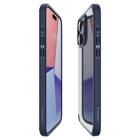 Spigen Liquid Air iPhone 16 Pro granatowy/navy blue ACS08118