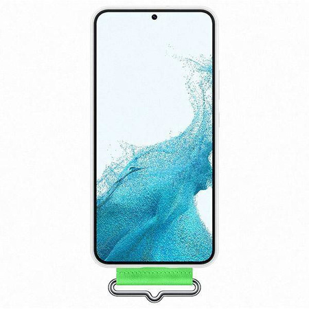 Samsung Silicone Cover Rubber Silicone Cover Case für Samsung Galaxy S22+ (S22 Plus) weiß (EF-GS906TWEGWW)