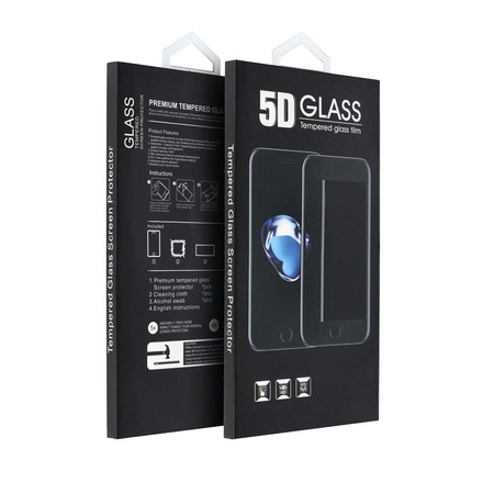 5D Full Glue Tempered Glass - do iPhone 14 Pro czarny
