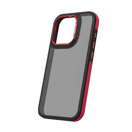 Nakładka Crystal Black do Xiaomi Redmi Note 14 5G (Global) czerwona