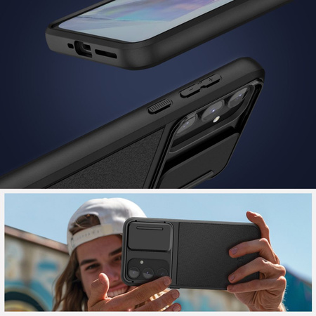 Etui SAMSUNG GALAXY A55 5G Tech-Protect Velar Cam+ czarne