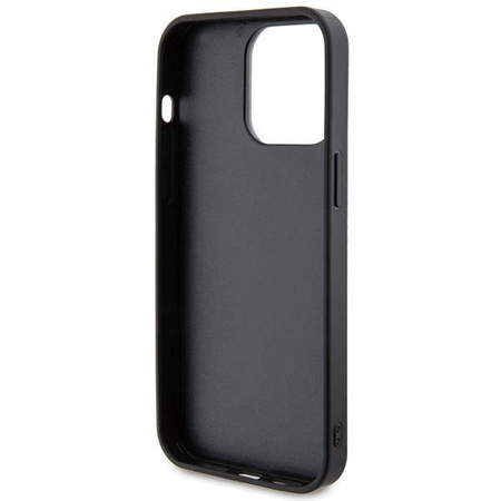 Guess nakładka do iPhone 15 Pro Max 6,7" GUHCP15XPFGSBSP jasnoróżowa HC Rhinestone Meta Logo