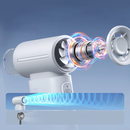 Jisulife Handheld Fan Life9 5000mAh Portable USB Fan - Gray