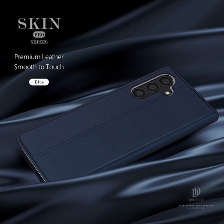 Etui Dux Ducis Skin Pro do Samsung S24 z klapką - niebieskie