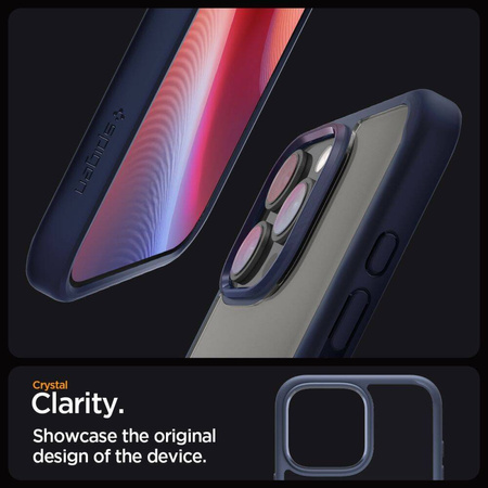 Spigen Ultra Hybrid iPhone 16 Pro navy blue/granatowy ACS08126