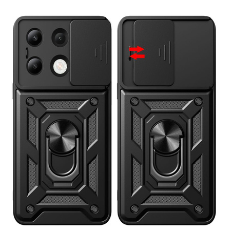 Etui XIAOMI REDMI NOTE 13 4G/LTE Tech-Protect Camshield Pro czarne