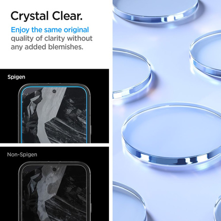Spigen ALM Glas.tR gehärtetes Glas für Google Pixel 8A - 2 Stk.