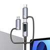 USAMS 60W 6in1 Digital Display Data Cable Sufeng Series 1.2M (SJ736)