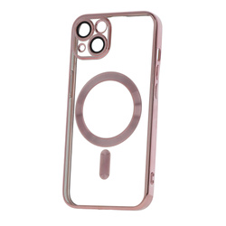 Nakładka Color Chrome Mag do iPhone SE 2024 różowo-złota