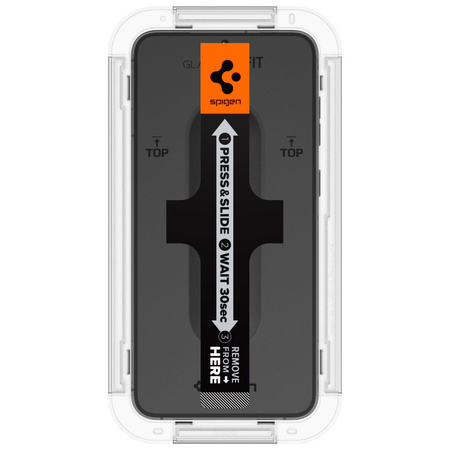 GEHÄRTETES GLAS Spigen GLAS.TR „EZ FIT“ 2ER-PACK GALAXY S23+ PLUS KLAR