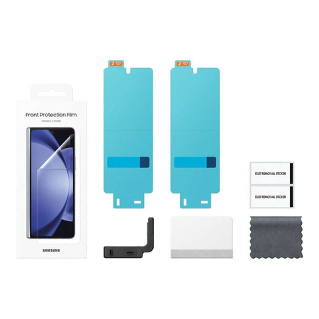 Schutzfolie für das Frontdisplay des Samsung Galaxy Z Fold 5 – transparent