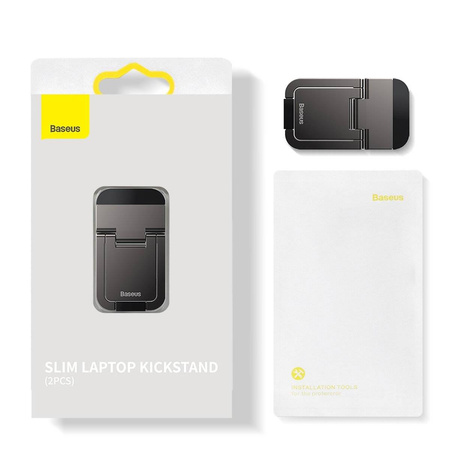 Baseus universal-Laptop-Füße (2 Stück) silber (LUZC000012)