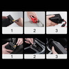 Baseus car power inverter 150W 12V / 500W 220V (EU and CN plug) black (CGNB000101)