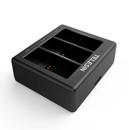 Telesin 3-slot charger for GoPro Hero 9 / Hero 10 (GP-BCG-902)