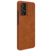 Nillkin Qin Lederholster für Samsung Galaxy A73 braun