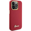 Guess nakładka do iPhone 15 Pro 6,1&quot; GUHCP15LSMBSLM magenta HC SILICONE SCRIPT METAL LOGO & FRAME