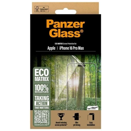 Szkło hartowane PanzerGlass MATRIX Screen Protector na iPhone 16 Pro Max