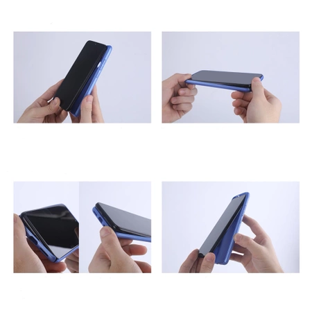 Nillkin Super Frosted Shield Hülle für Samsung Galaxy A15 5G Hardcover – Blau