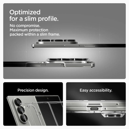 SPIGEN AIRSKIN MAG MAGSAFE GALAXY Z FOLD 7 CRYSTAL CLEAR/WHITE