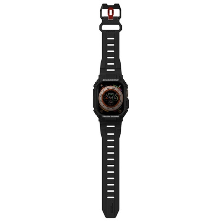 Skinarma pasek+etui Mecha 2in1 Apple      Watch 49mm czarny/black