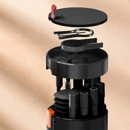 Wielofunkcyjny zestaw czyszczący 20w1 do słuchawek, klawiatury i wyświetlaczy - czarny