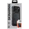 Etui Skinarma Helio do iPhone 17 Pro Max Magnetic Charging + Grip Stand grafitowy