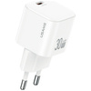 Ładowarka sieciowa USAMS JO Series CC262 30W USB-C + kabel USB-C/USB-C 1m biały