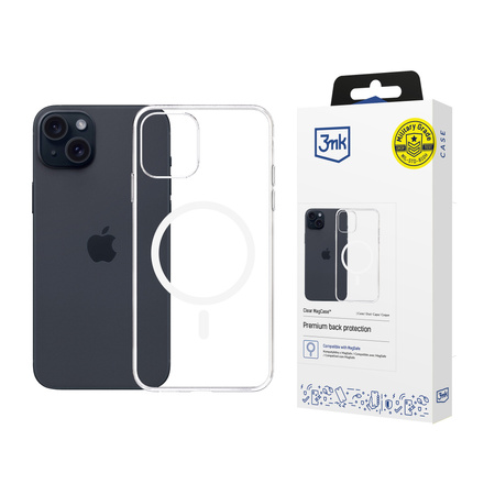 3MK Clear MagCase iPhone 15 Plus