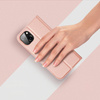 Dux Ducis Skin Pro kabura etui pokrowiec z klapką iPhone 14 Max różowy