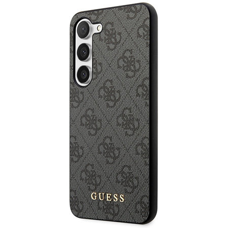 Guess 4G Metal Gold Logo case for Samsung Galaxy S24+ - black