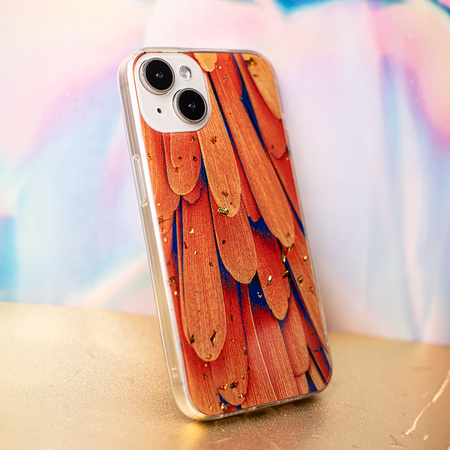 Nakładka Gold Glam do Samsung Galaxy A54 5G Orange