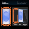 SZKŁO HARTOWANE TECH-PROTECT QUICK SET+ 2-PACK GALAXY S25 CLEAR