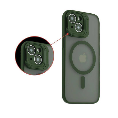 MX KICKSTAND MAGSAFE IPHONE 15 PRO 6.1 GREEN / ZIELONY