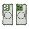 Leading Series MagSafe Silicone Case for iPhone 16 Pro Max - Green