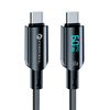 Kabel USB C do USB C Forcell F-Energy QC4.0 PD 3A 60W Digital 1,2 m C274 czarny