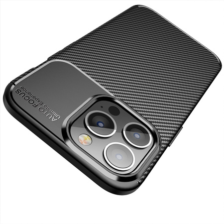 Futerał CARBON PREMIUM do IPHONE XR czarny