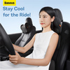Cooling lumbar pillow for car Baseus ComfortRide - black