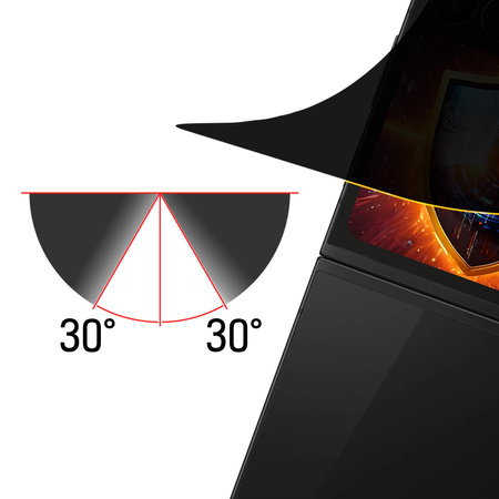 Samsung Galaxy Z Flip 6 / 7 FE - 3mk Silky Matt Privacy