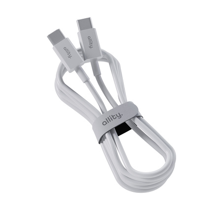 Allity kabel AUC-03 USB-C - USB-C 2,0 m 60W biały