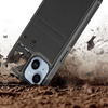 3 in 1 Case for iPhone 14 Plus with MagSafe Wallet RFID Blocking Stand Dux Ducis Rafi Mag - Black