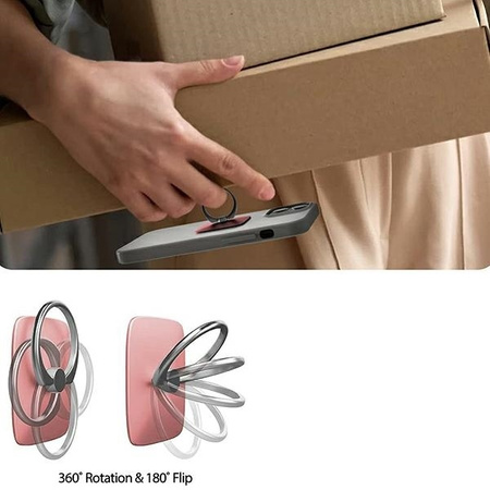 Uchwyt na palec Mercury WOW Ring złoty róż