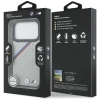 Etui BMW M Tricolor Metal Logo MagSafe do iPhone 17 Pro - szare